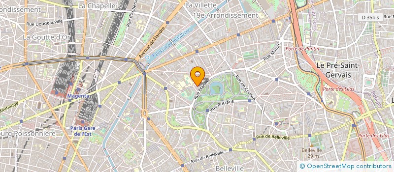 localisation de l'entreprise FRANCE EUROPE AUTOMATIQUE à PARIS
