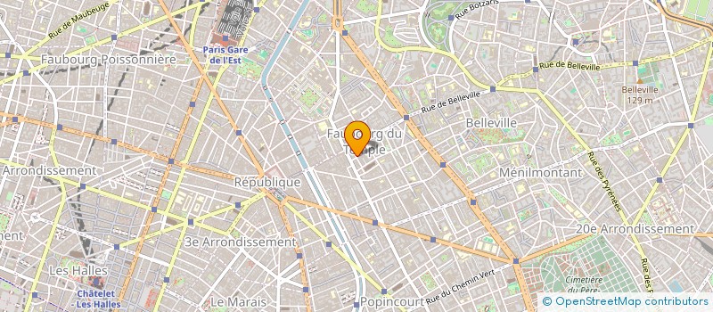 localisation de l'entreprise FRANCE EUROPE DISTRIBUTION à PARIS