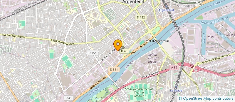 localisation de l'entreprise FRANCE EUROPE ELECTROMATERIEL à LE VESINET