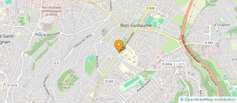 localisation de l'entreprise FRANCE EUROPE IMMOBILIER à BOIS-GUILLAUME