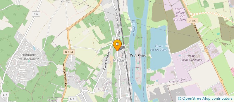 localisation de l'entreprise FRANCE EUROPE INNOVATION  MEDAN