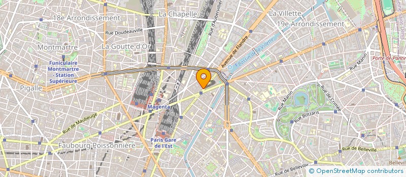 localisation de l'entreprise FRANCE EUROPEENNE TELECOMS à PARIS