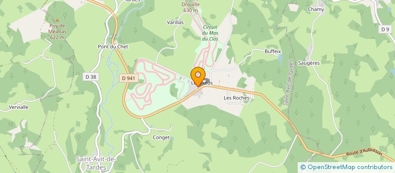 localisation de l'entreprise FRANCE EVASION MUSIQUE  SAINT-AVIT-DE-TARDES