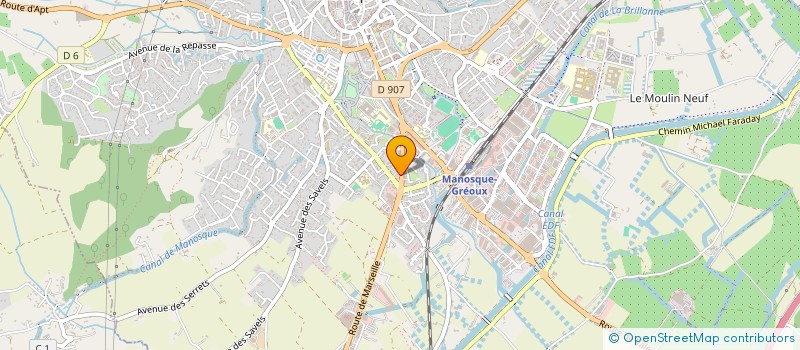 localisation de l'entreprise FRANCE EVENEMENTIEL à MANOSQUE