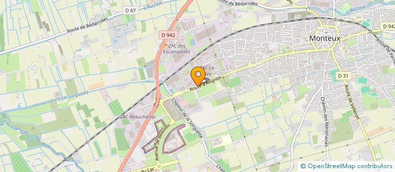 localisation de l'entreprise FRANCE EXPERT RENOV à MONTEUX