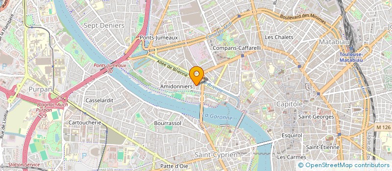 localisation de l'entreprise FRANCE EXPERTS DIAGNOSTIC IMMOBILIER  TOULOUSE