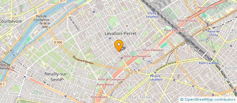 localisation de l'entreprise FRANCE EXPORT à LEVALLOIS-PERRET