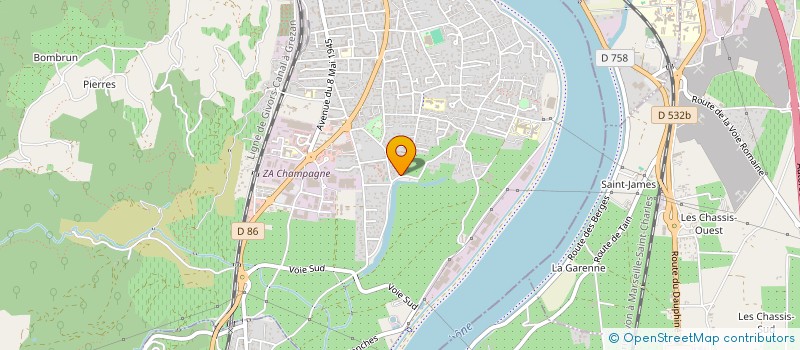 localisation de l'entreprise FRANCE EXPORT & CONSULTING à TOURNON-SUR-RHONE