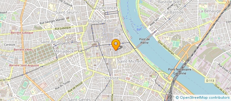 localisation de l'entreprise FRANCE EXPORT DIFFUSION à BORDEAUX