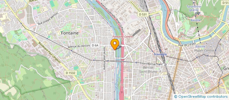 localisation de l'entreprise FRANCE EXTRACTEURS  FONTAINE