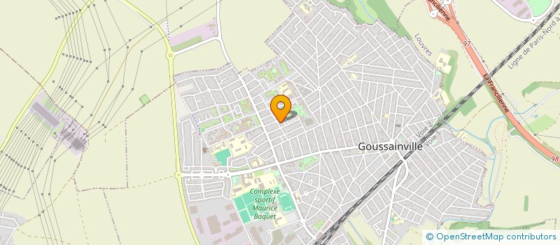 localisation de l'entreprise FRANCE FACADE AZUREENNE  GOUSSAINVILLE