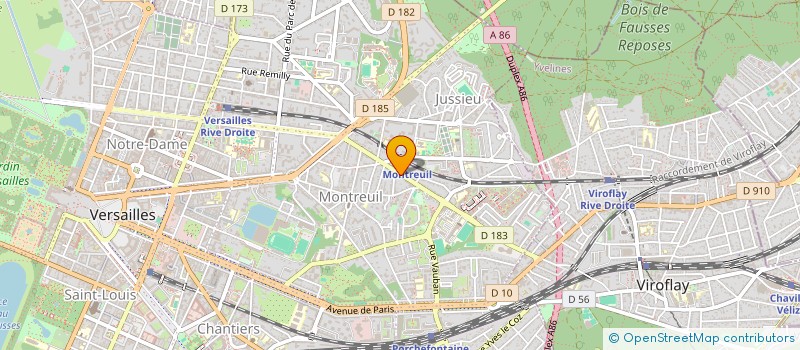 localisation de l'entreprise FRANCE FEEL à VERSAILLES