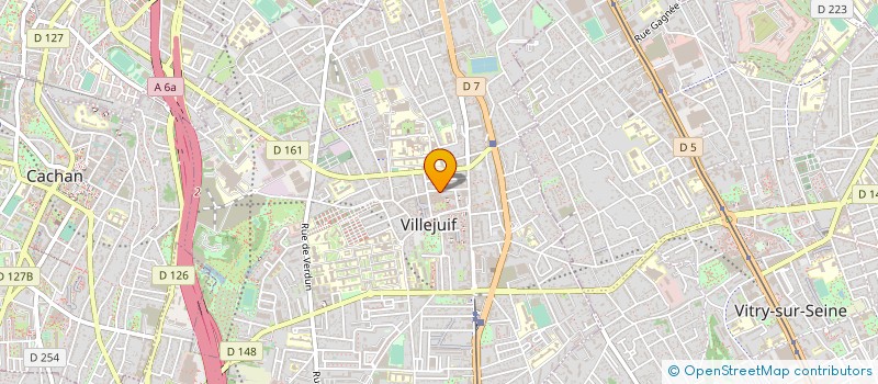 localisation de l'entreprise FRANCE FENETRE à VILLEJUIF