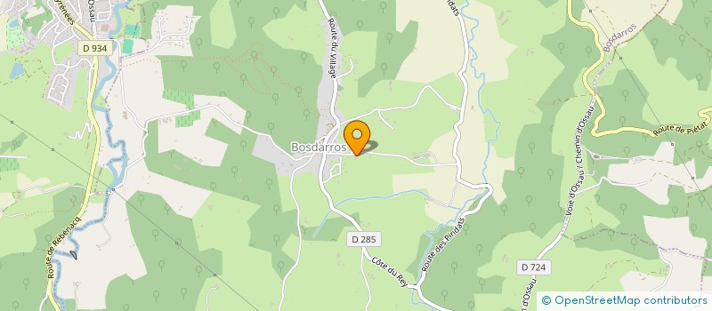 localisation de l'entreprise FRANCE FH TRANSPORTS  BOSDARROS