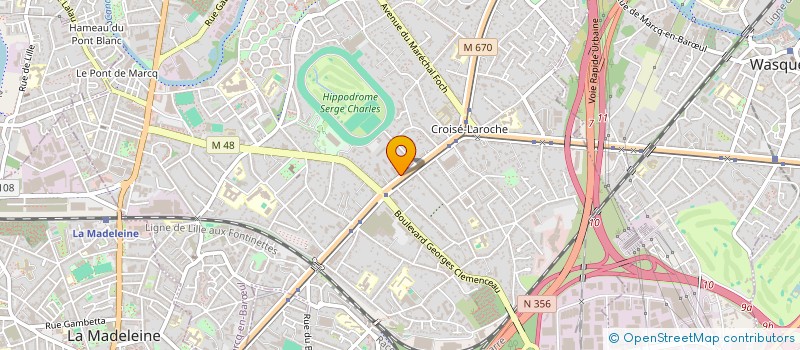 localisation de l'entreprise FRANCE FINANCE CONSEIL à MARCQ-EN-BARŒUL