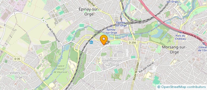 localisation de l'entreprise FRANCE FITNESS DISTRIBUTION à VILLEMOISSON-SUR-ORGE
