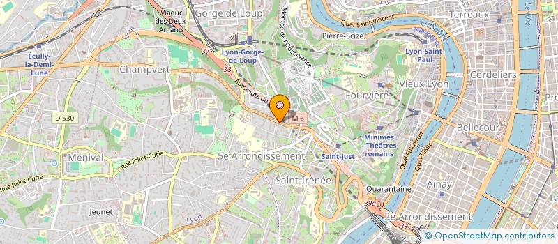 localisation de l'entreprise FRANCE FORMATION à LYON