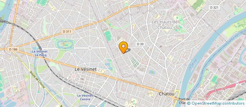 localisation de l'entreprise FRANCE FOURNIL à CHATOU