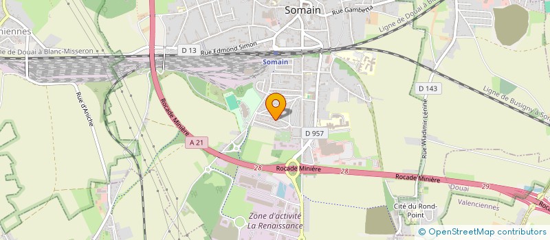 localisation de l'entreprise FRANCE FOURNILS  SOMAIN