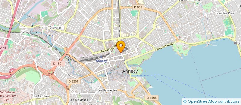 localisation de l'entreprise FRANCE FRAGRANCE PARTNER à ANNECY