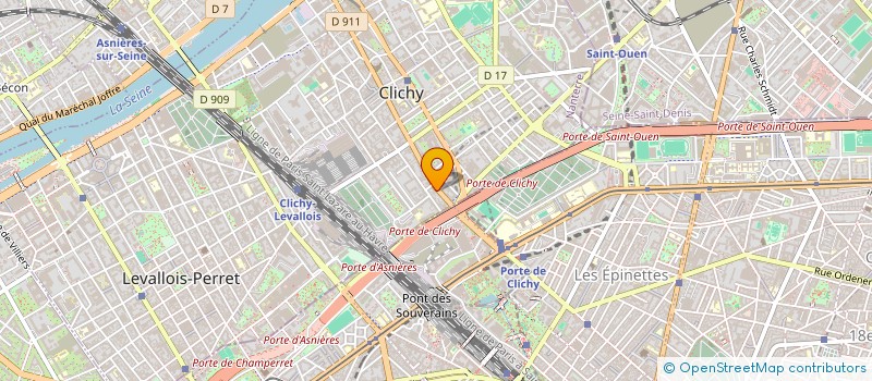 localisation de l'entreprise FRANCE FROID FRIGO SARL à BOBIGNY