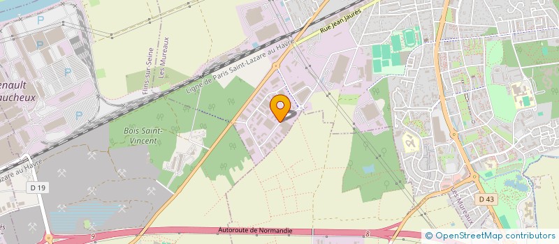 localisation de l'entreprise FRANCE GARDIENNAGE SECURITE SARL FGS à MUREAUX (LES)