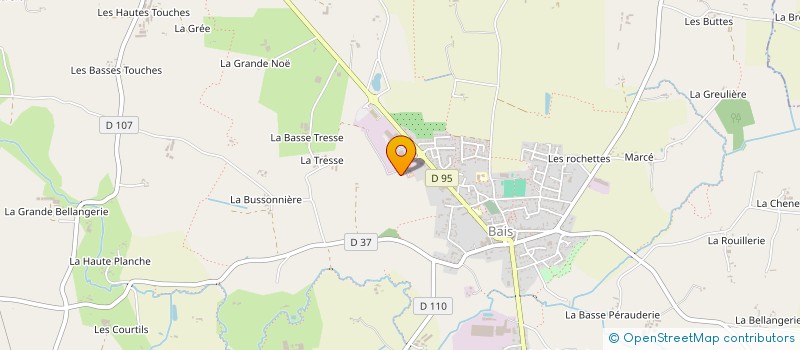 localisation de l'entreprise FRANCE GEOMEMBRANE  BAIS