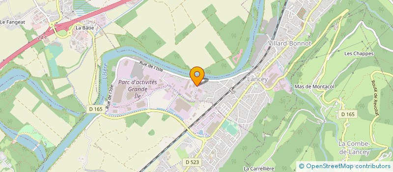 localisation de l'entreprise FRANCE GEOTHERMIE à VILLARD-BONNOT