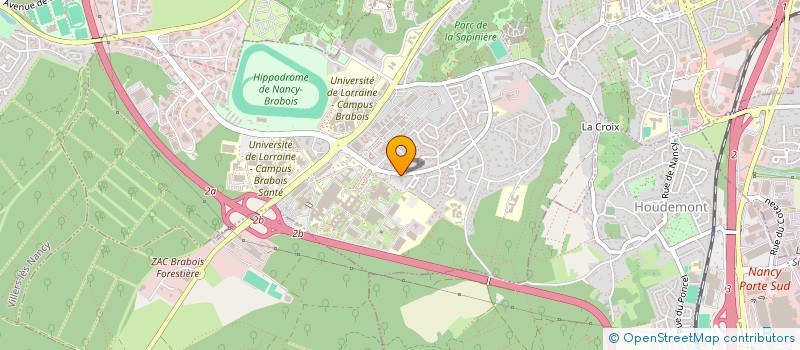 localisation de l'entreprise FRANCE GESTION IMMOBILIERE  VANDUVRE-LES-NANCY