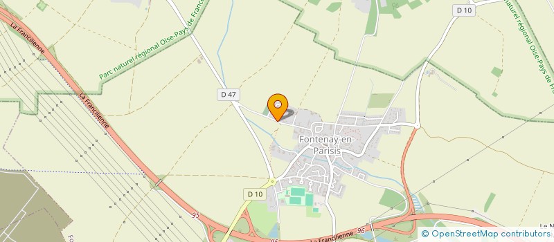 localisation de l'entreprise FRANCE GLASS NEGOCE  FONTENAY-EN-PARISIS