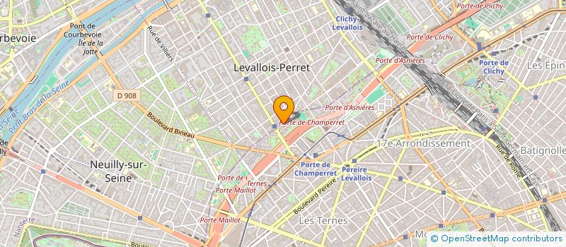 localisation de l'entreprise FRANCE GLOBALE RENOVATION à LEVALLOIS-PERRET