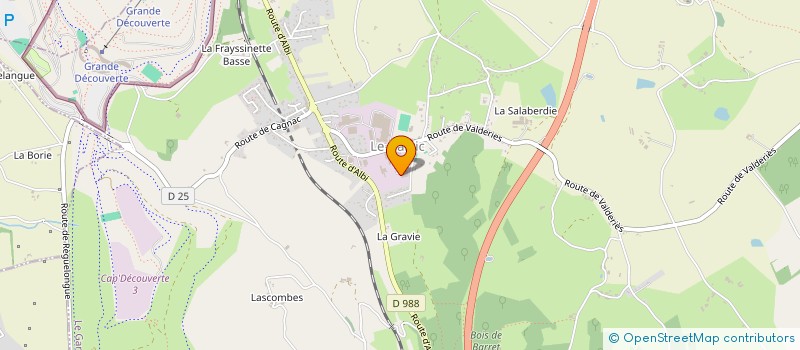 localisation de l'entreprise FRANCE GOURMET 2  LE GARRIC