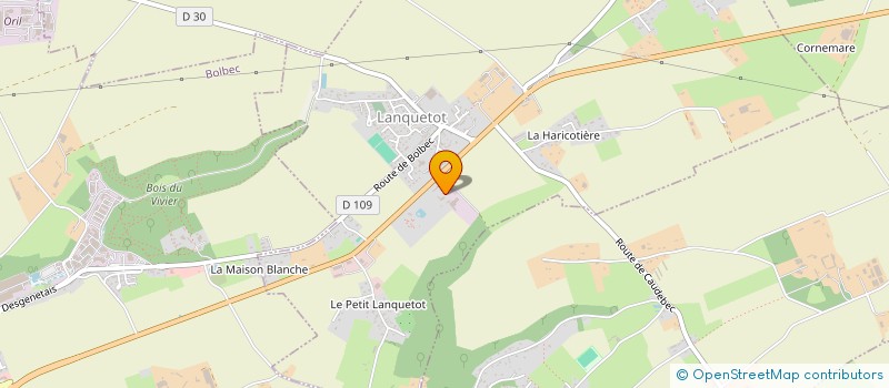 localisation de l'entreprise FRANCE GRANIT  LANQUETOT