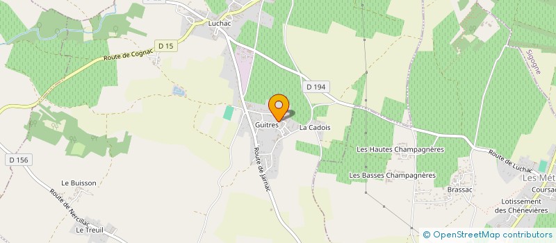 localisation de l'entreprise FRANCE GRUMES SARL à CHASSORS