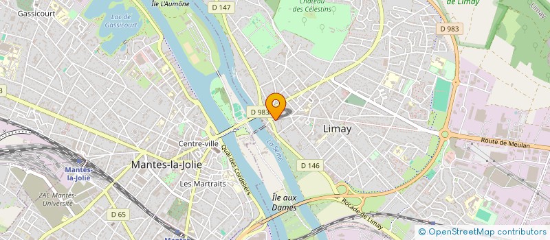 localisation de l'entreprise FRANCE GUARDING SECURITE à LIMAY