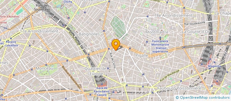 localisation de l'entreprise FRANCE HABITAT  PARIS