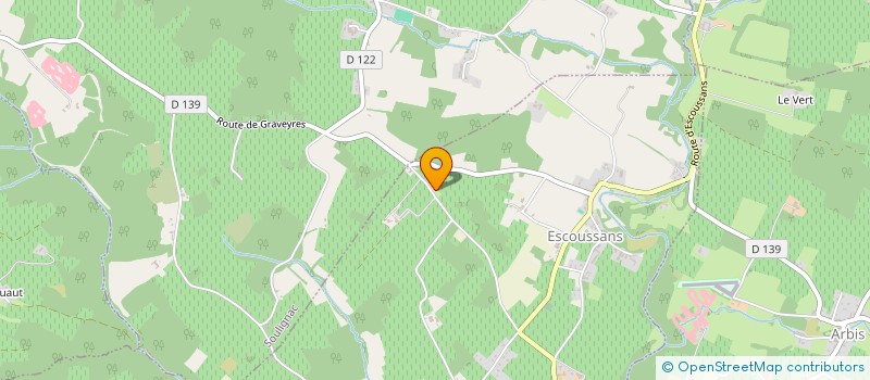 localisation de l'entreprise FRANCE HABITAT CONFORM  ESCOUSSANS