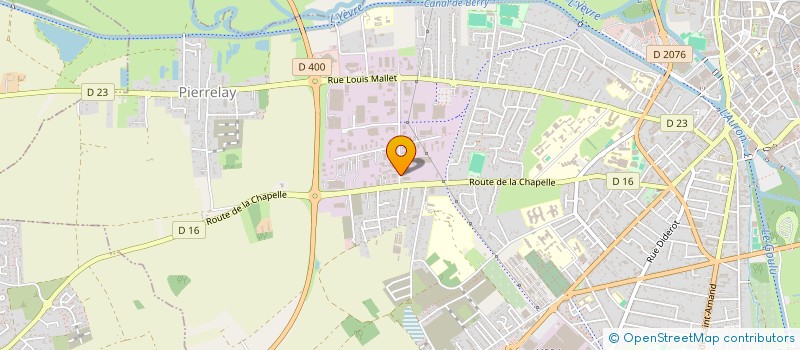 localisation de l'entreprise FRANCE HABITAT RENOVATION à BOURGES