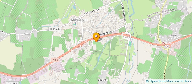 localisation de l'entreprise FRANCE HABITAT TECH  MONTUSSAN