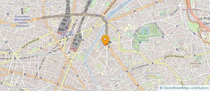 localisation de l'entreprise FRANCE HORIZON à PARIS
