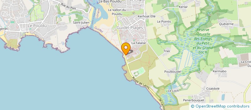 localisation de l'entreprise FRANCE HYDRODIVERSITE  GUIDEL