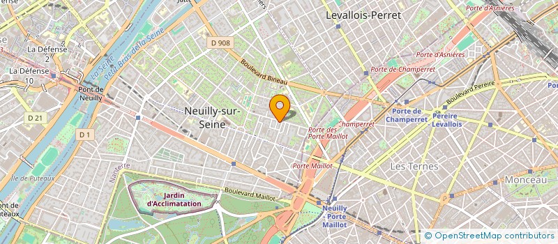localisation de l'entreprise FRANCE IESU NO MITAMA à NEUILLY-SUR-SEINE