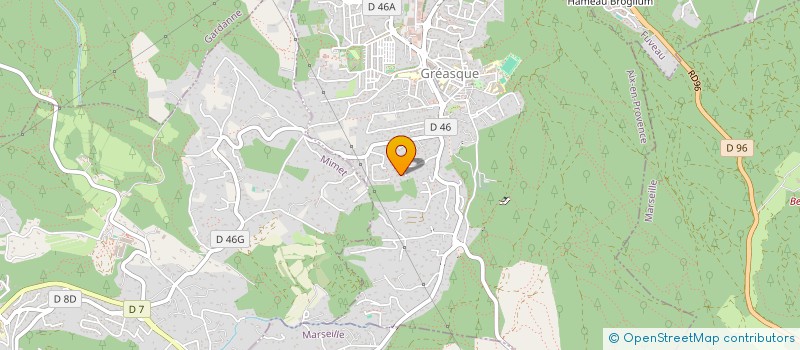 localisation de l'entreprise FRANCE IMMOBILIER DEVELOPPEMENT  GREASQUE