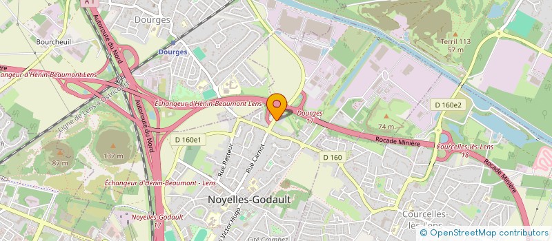 localisation de l'entreprise FRANCE IMPACT SECURITE SARL à NOYELLES GODAULT