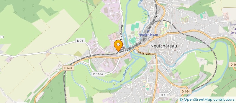 localisation de l'entreprise FRANCE INEOLE à NEUFCHATEAU