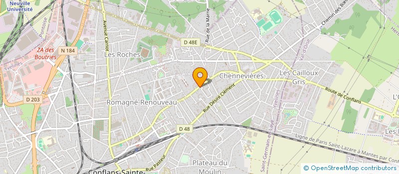 localisation de l'entreprise FRANCE INFO PUNAISES à CONFLANS-SAINTE-HONORINE