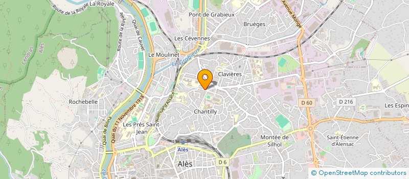 localisation de l'entreprise FRANCE INGENIEURS CLIMATICIENS à ALES
