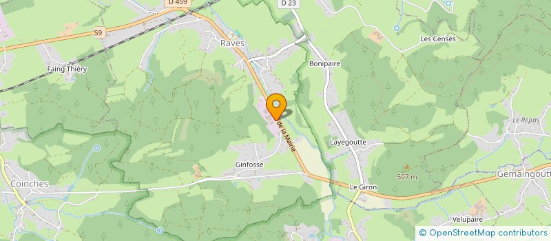 localisation de l'entreprise FRANCE INJECTION PLASTIQUE  SAINTE-MARGUERITE