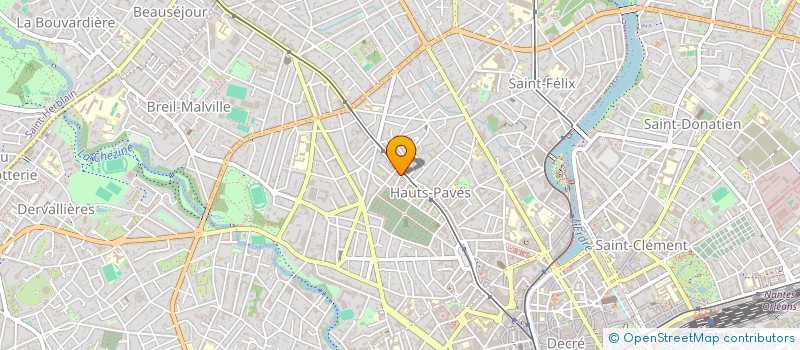 localisation de l'entreprise FRANCE INOV à NANTES