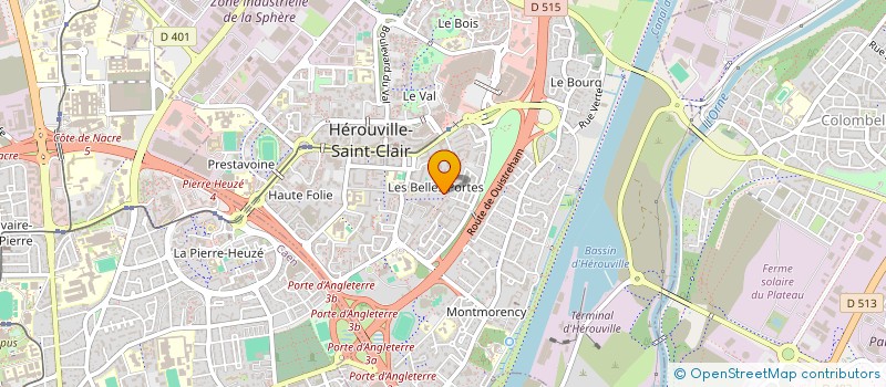 localisation de l'entreprise FRANCE INSECTICIDE à HEROUVILLE SAINT CLAIR